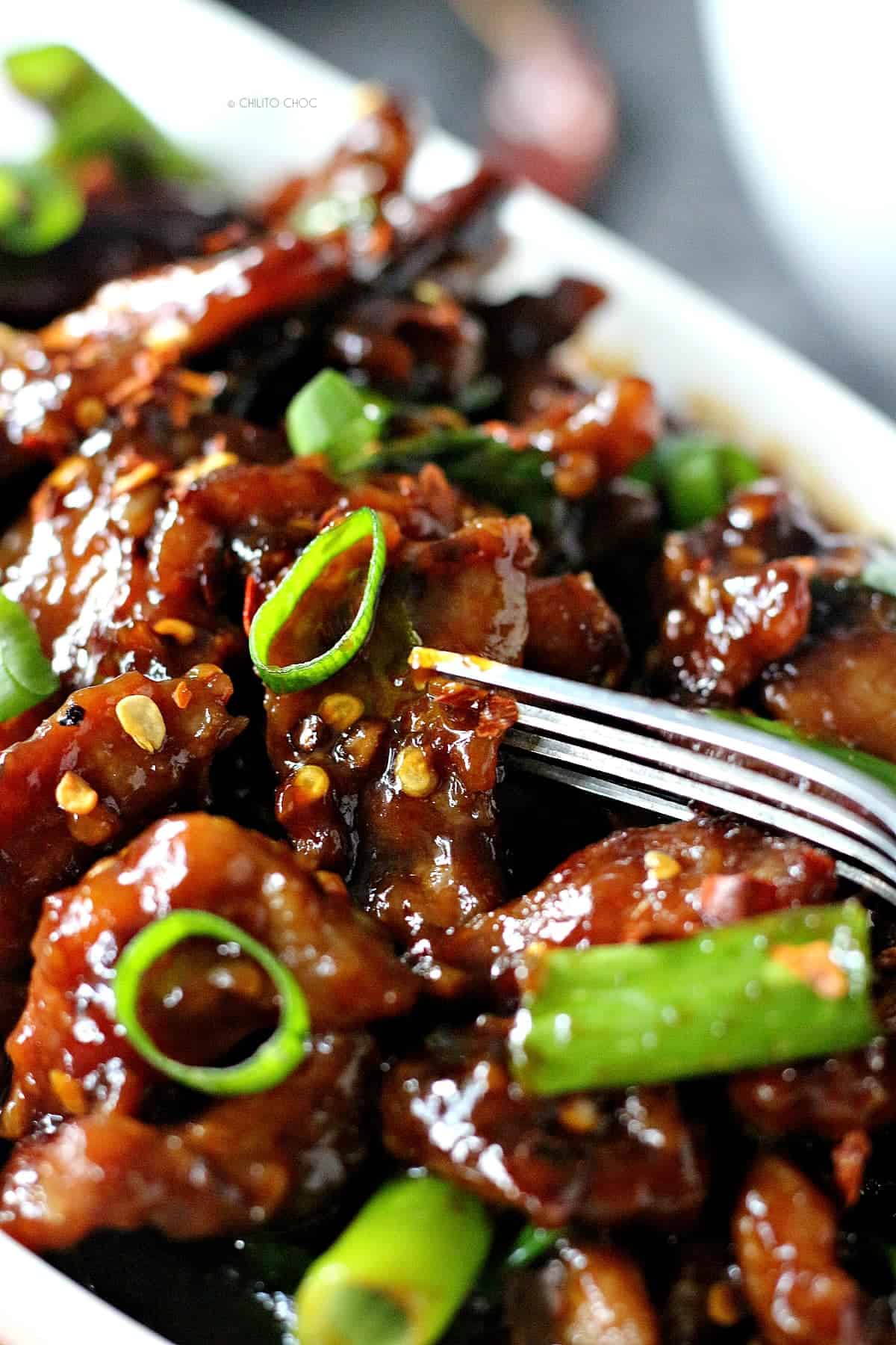 Mongolian Beef Stir Fry