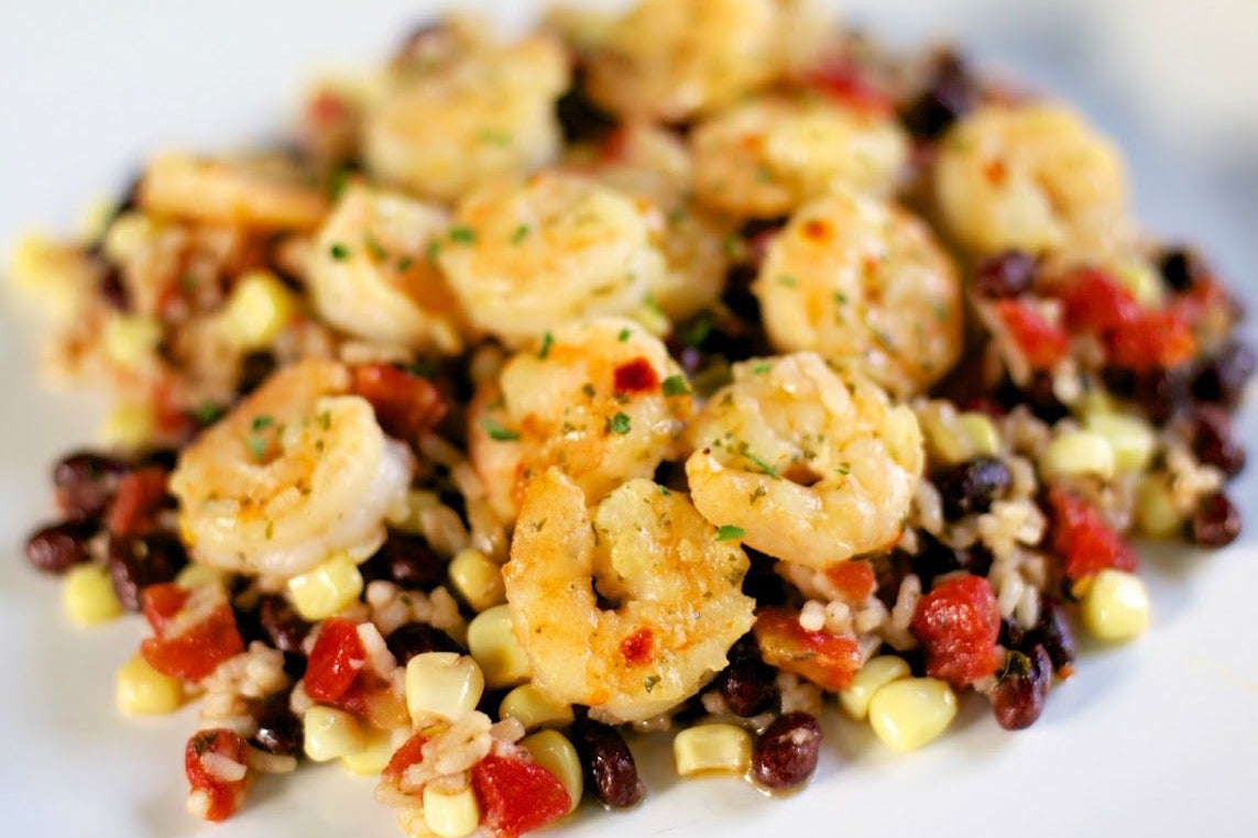 Santa Fe Shrimp Scampi Skillet