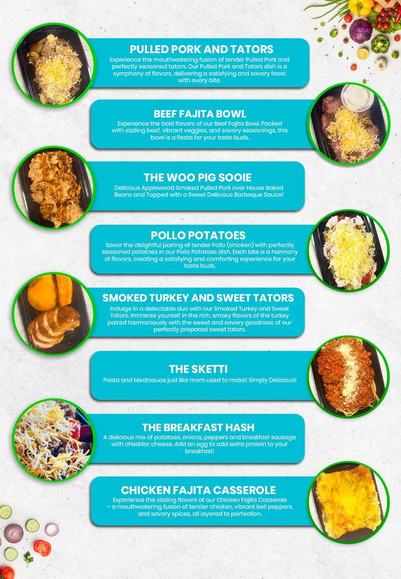 Your Summer Weekly 10 Meal Plan